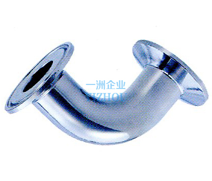 卫生级快装式90°弯头